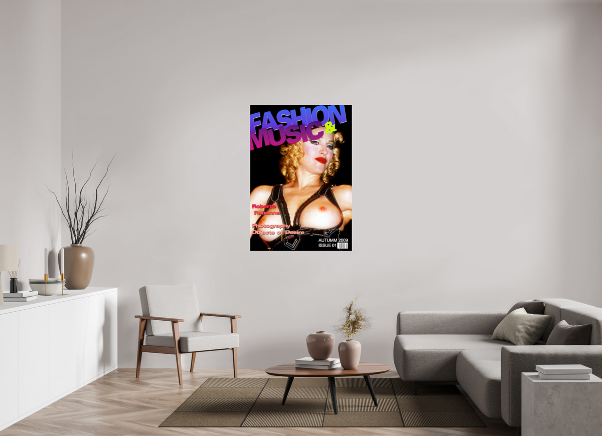 35 x 50.3″, Complete Roberto Rabanne, Fashion & Music cover.