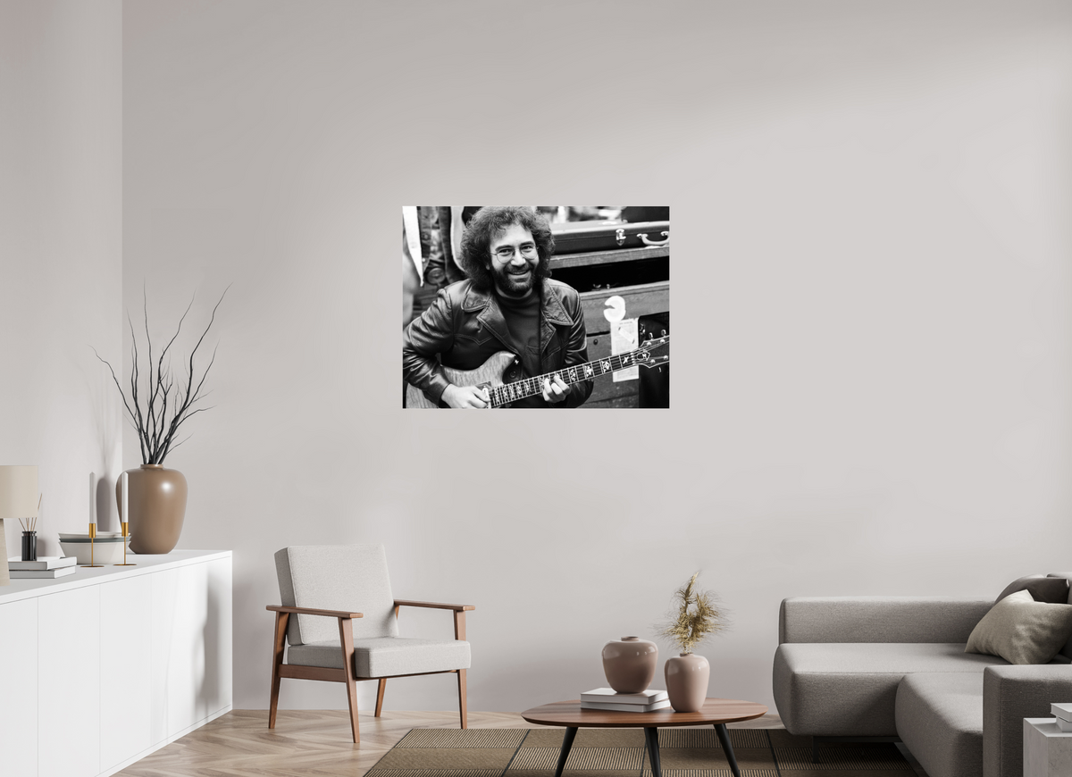 40.8 x 31″, Complete Jerry Garcia, Golden Gate Park 1974