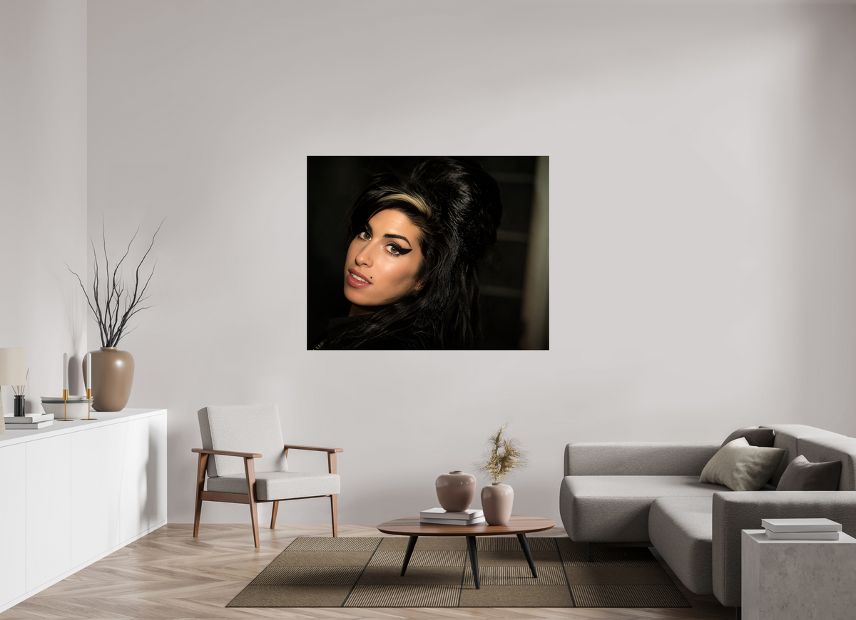 58.5 x 47″, WW ALUM Amy Winehouse, New York 2011