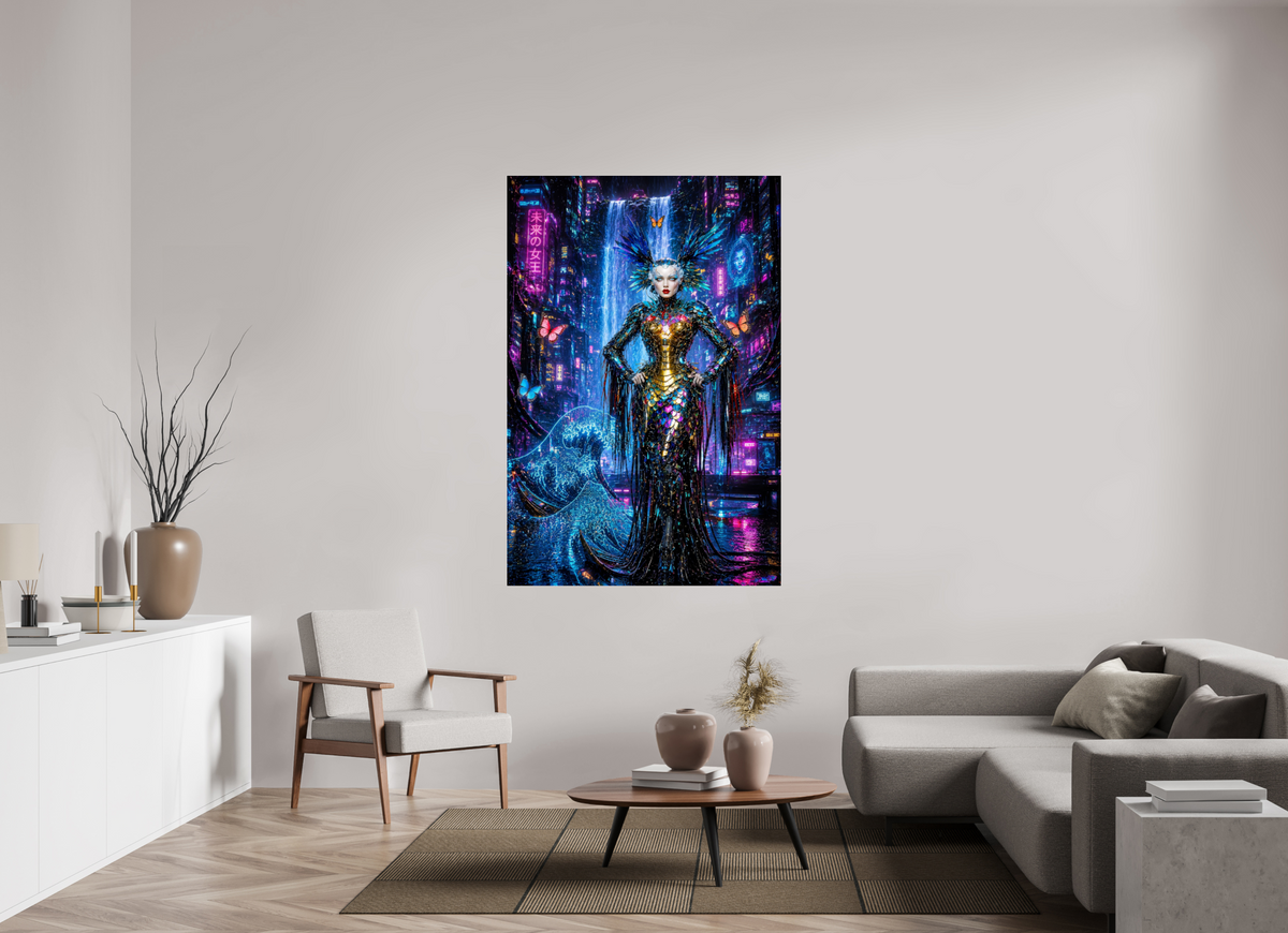 44 x 66″, Complete Rahul Dutta, La Chimere Rising 2