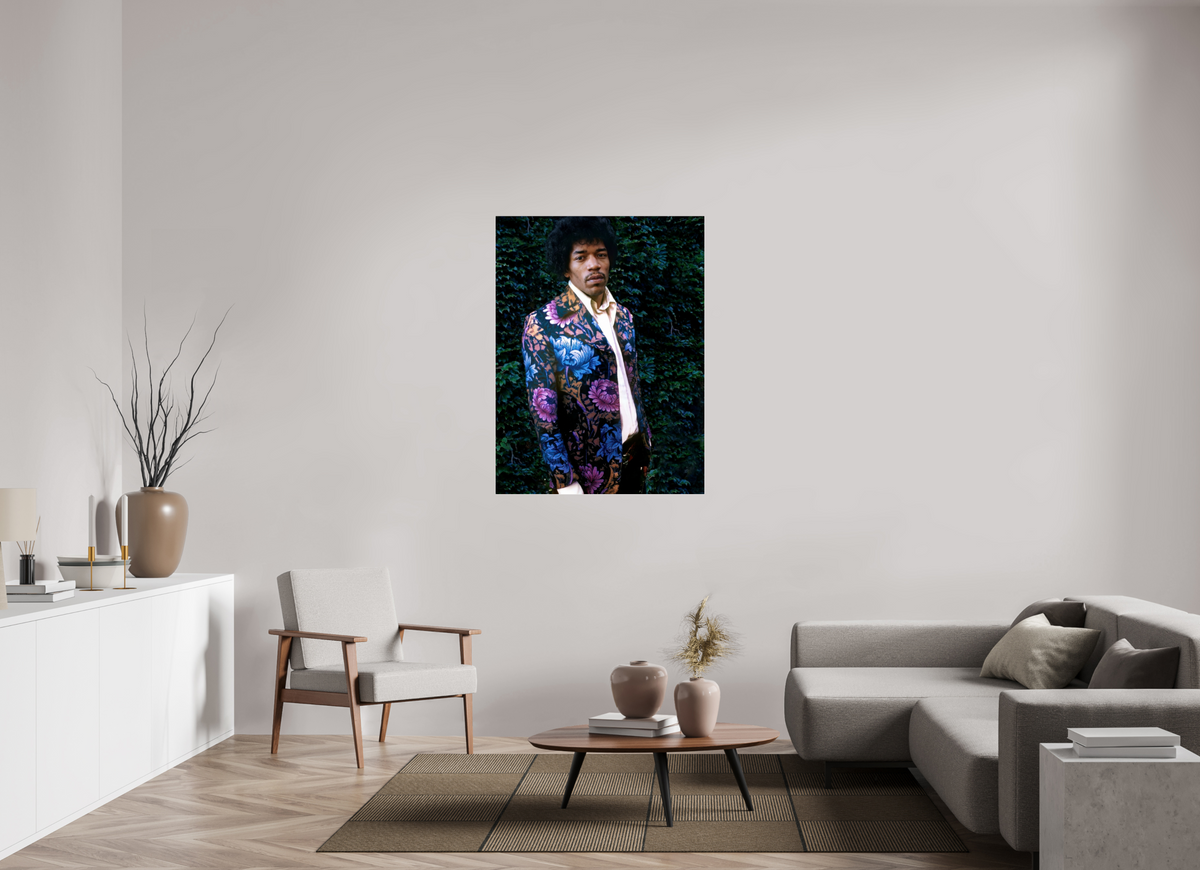 36 x 48″, Complete Jimi Hendrix, London, 1968.