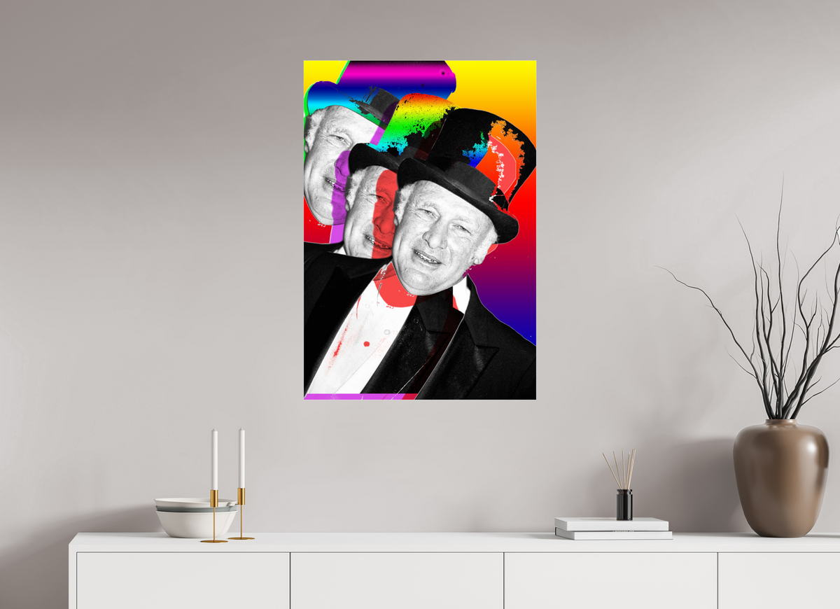 24 x 35″, Complete Roberto Rabanne, Ken Kesey, Prankster-in-Chief!