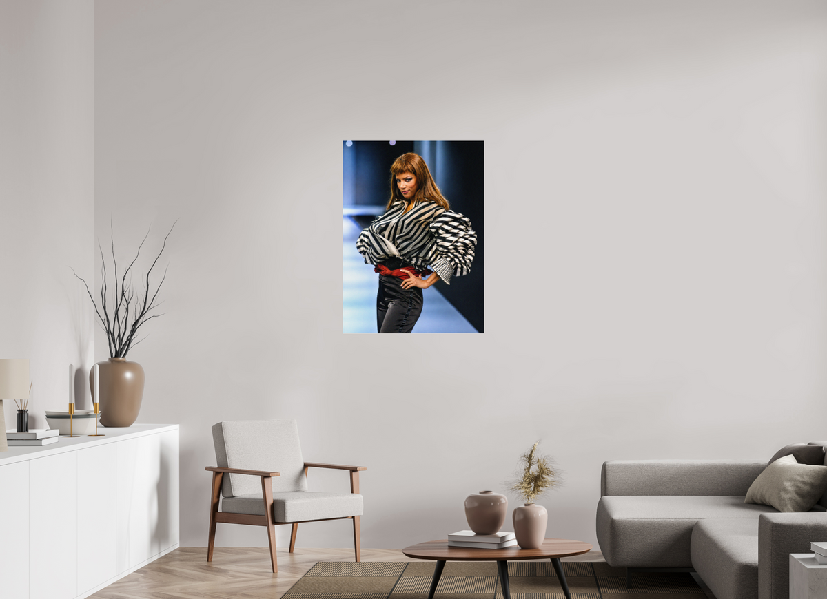 28 x 38.2″, Complete GianFranco Ferre, S/S Veronica Webb, Milano 1994