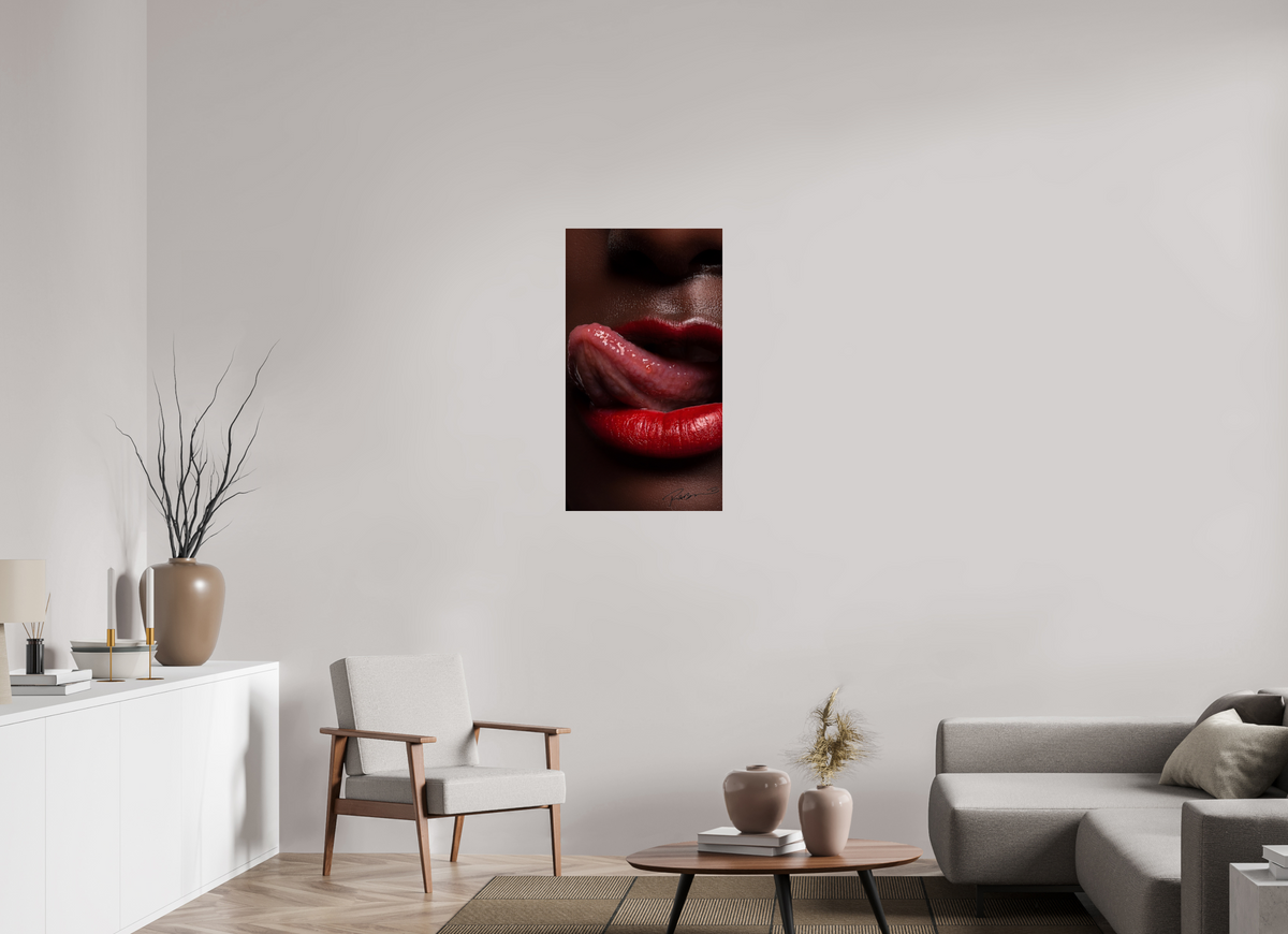 20 x 36″, Complete Roberto Rabanne, Lips, New York 2006