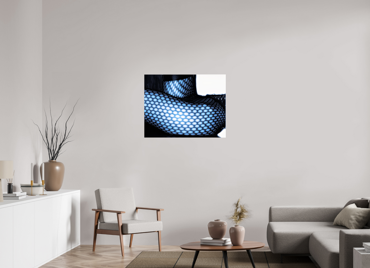36.1 x 28″, Complete Roberto Rabanne, Fishnet, Paris 1999
