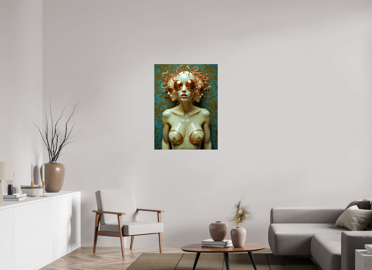 28 x 37.6″, Complete Rahul Dutta, Fecund Goddess