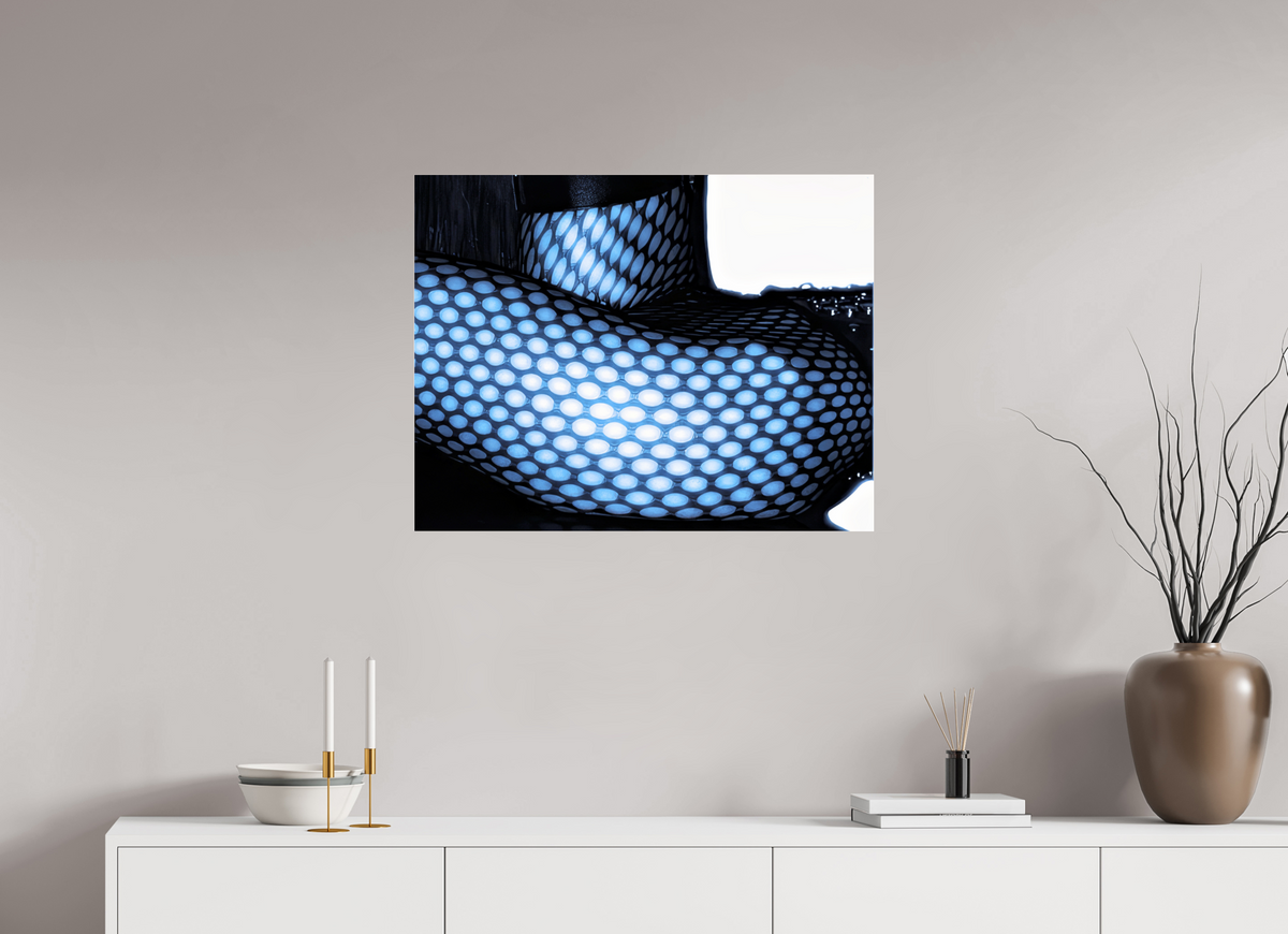 30.9 x 24″, Complete Roberto Rabanne, Fishnet, Paris 1999