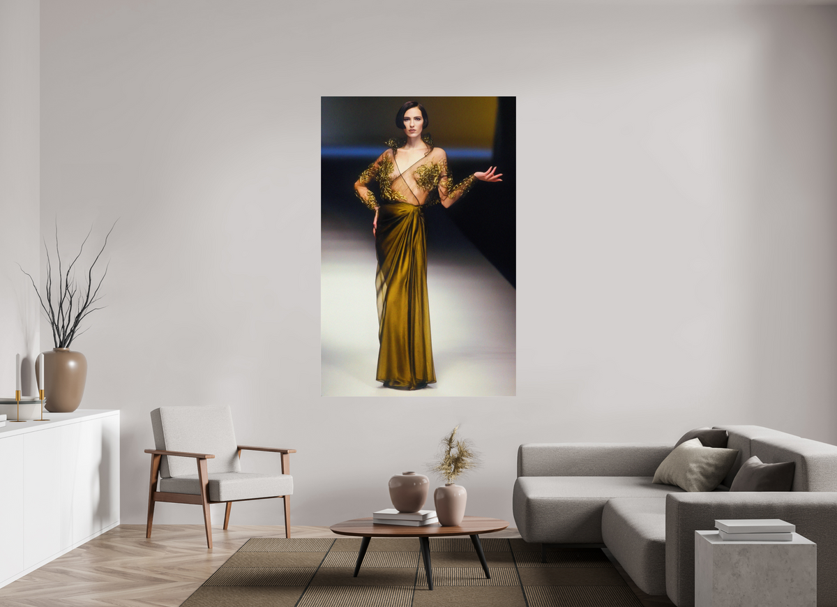 47 x 72.3″, Complete Lanvin Haute Couture S/S, Paris 1990