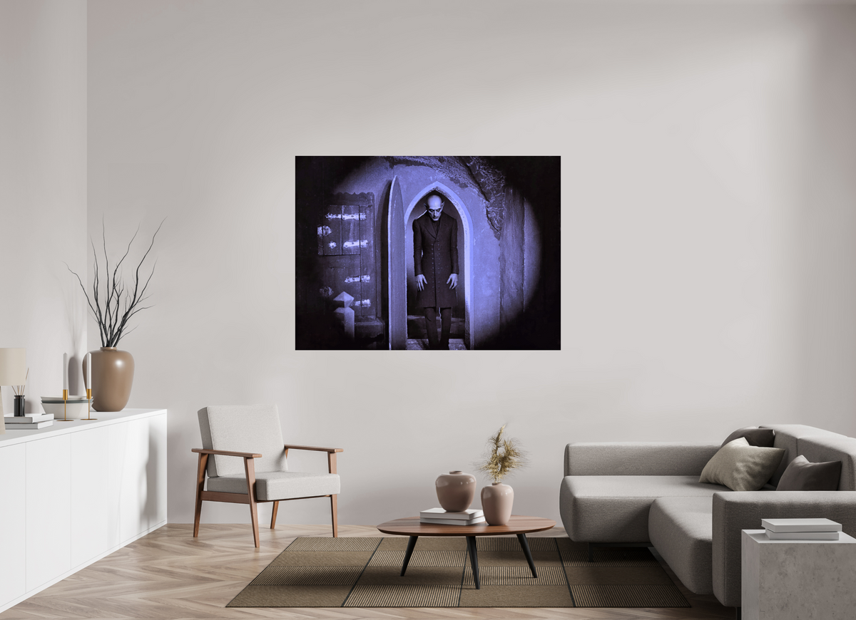 64.2 x 47″, WW ALUM Nosferatu awaits
