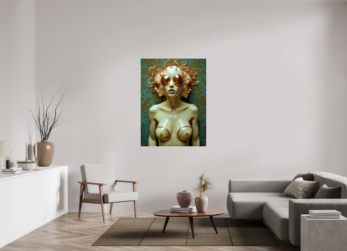 39 x 52.4″, Complete Rahul Dutta, Fecund Goddess